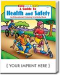 CS0450 A Guide to Health and Safety Coloring and Activity Book with Custom Imprint